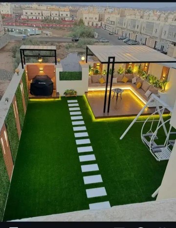 تنسيق حدائق الأحساء