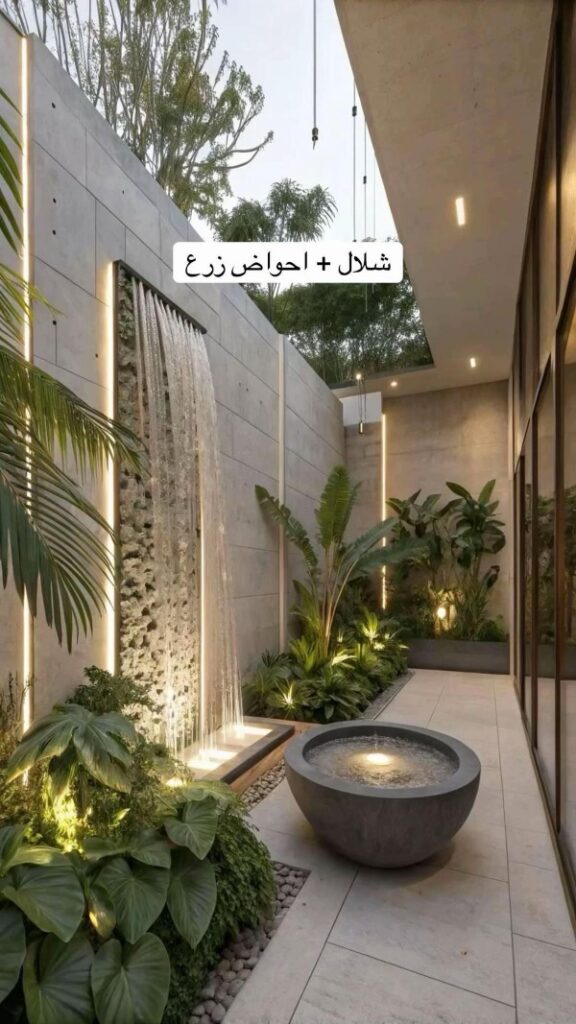 تنسيق حدائق الأحساء