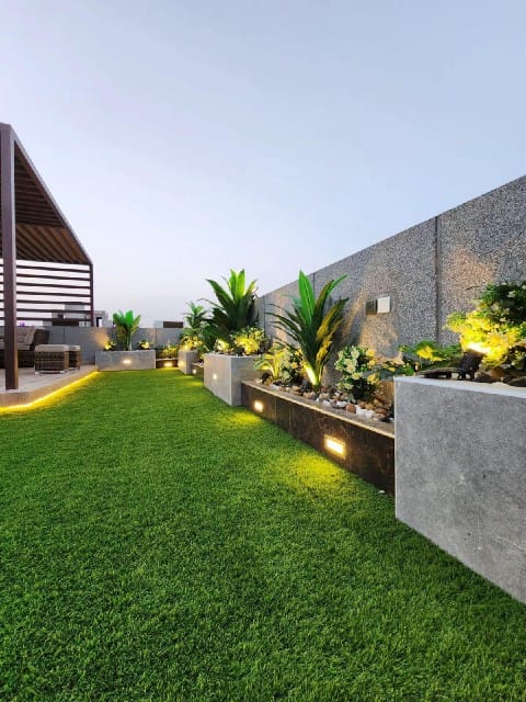 تنسيق حدائق الأحساء