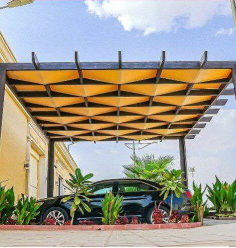 مظلات سيارات في الأحساء