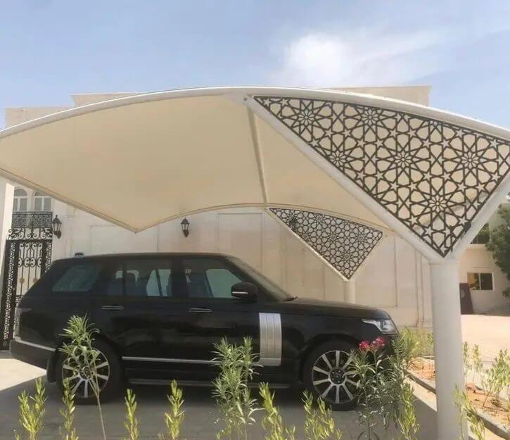 مظلات سيارات في الأحساء