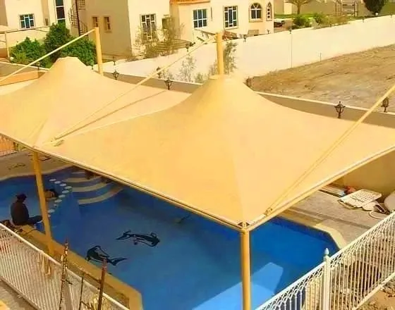 تركيب مظلات مسابح 