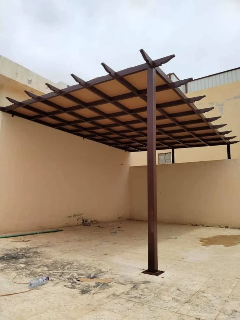برجولات حديد مودرن في الأحساء